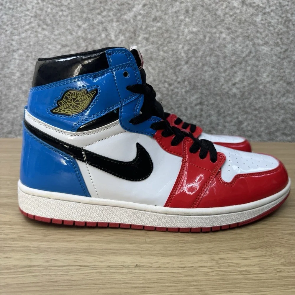 Air Jordan 1‎ Retro High OG Fearless UNC To Chicago Men's Size 9.5 CK5666-100